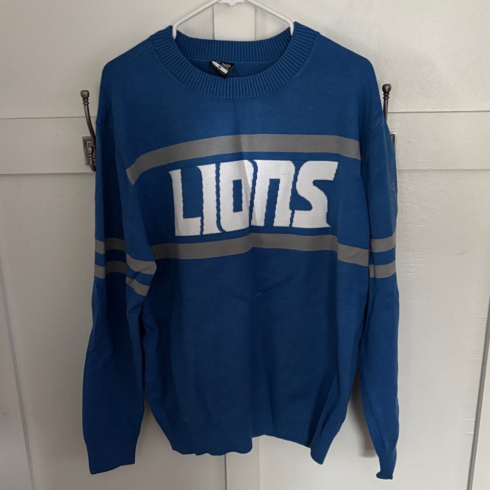 NWOT Men’s Lions Sweater